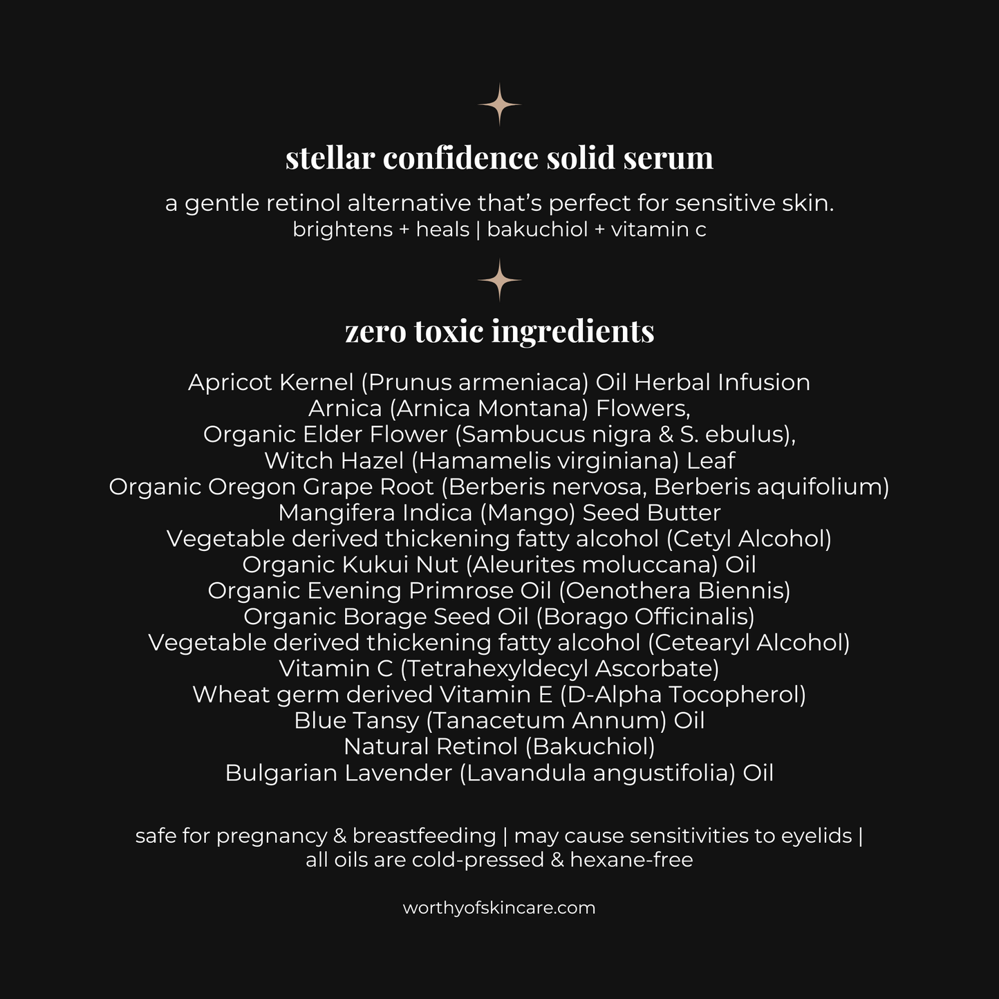 Stellar Confidence Solid Serum, 30ml