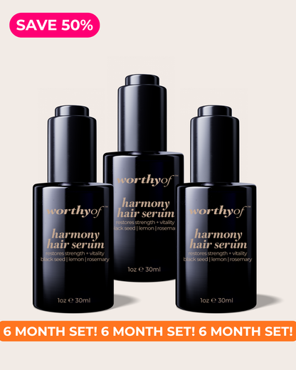 6 Month Hair Serum Set