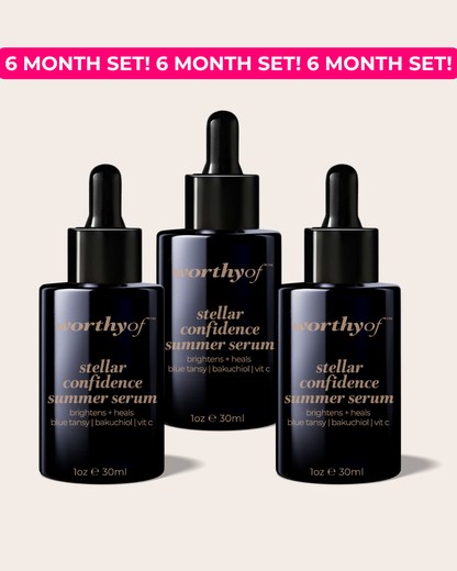 6 Month Summer Serum Set