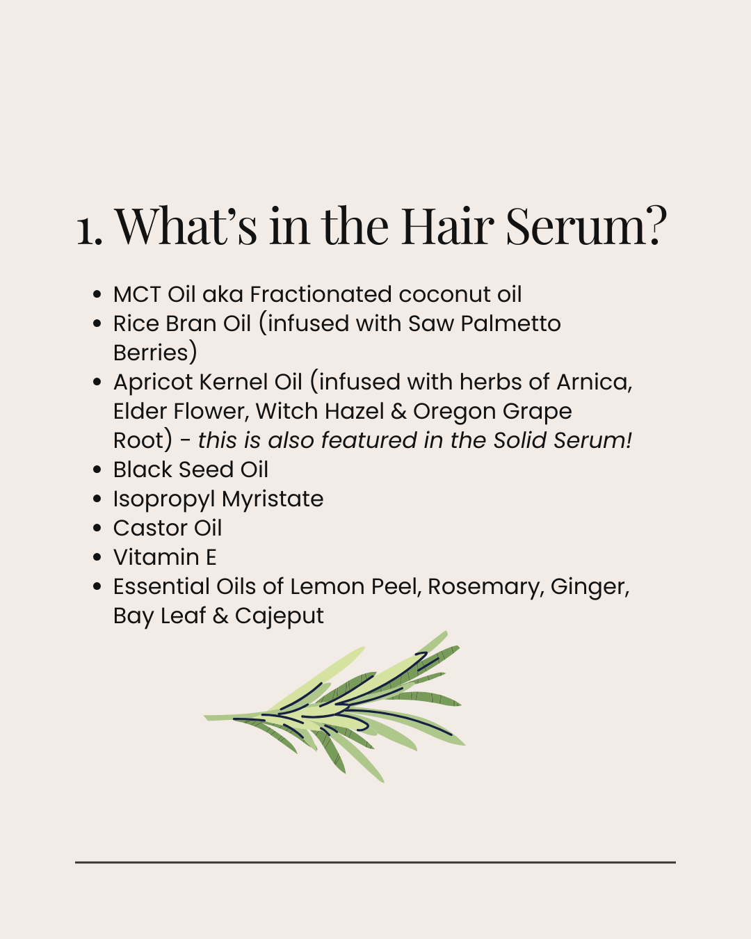 Harmony Hair Serum, 30ml