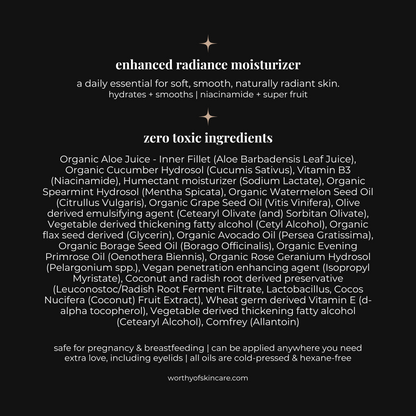 Enhanced Radiance Moisturizer, 50ml